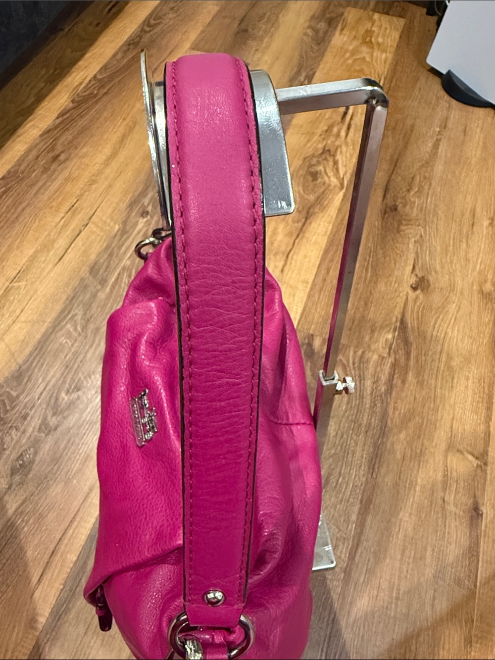 Coach Madison Isabelle Magenta Leather Shoulder/Crossbody Bag (#21224)(EUC) - Picture 12 of 17